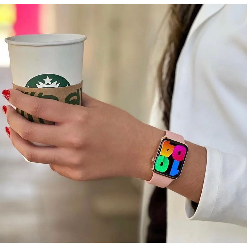 Smartwatch W59 Mini Série 9 Microwear Faz e Recebe Chamadas